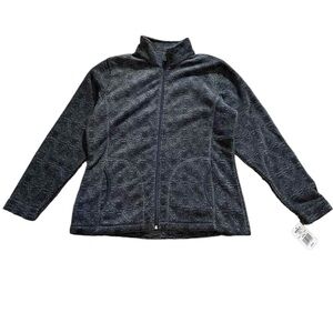 Woolrich Grey Printed Zip Up Jacket Size Medium NWT